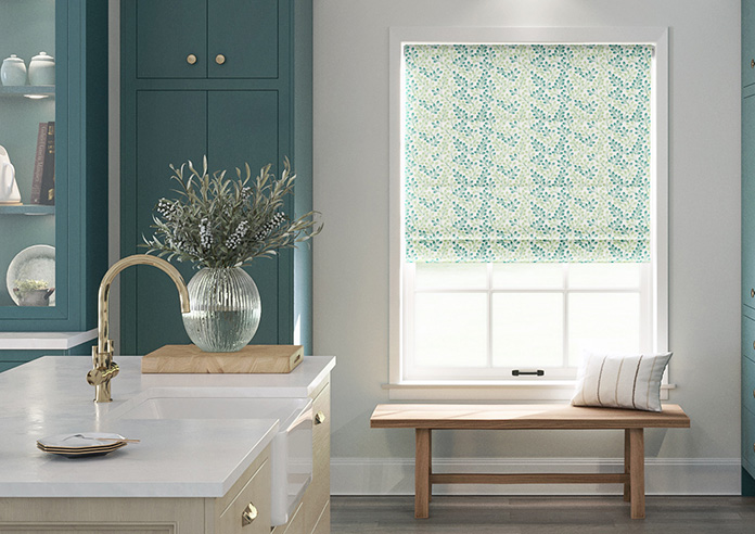 Fitzrovia Print, Nature - Twist&Fit Roman Blind - Image 3